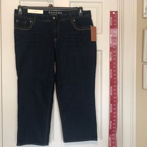 Sonoma Modern Fit Capri jeans NWT